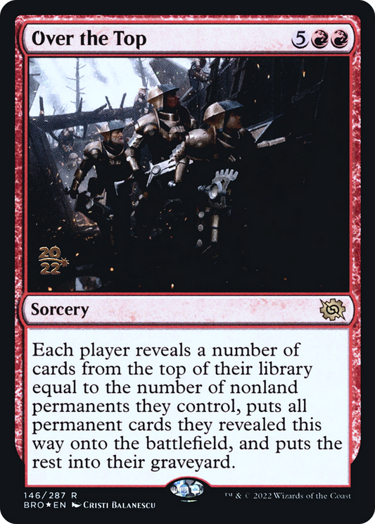 Over the Top (PRE-146S) (Foil)