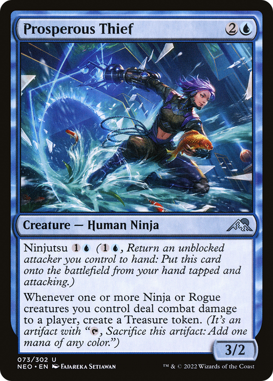 Prosperous Thief (NEO-073) (Foil)