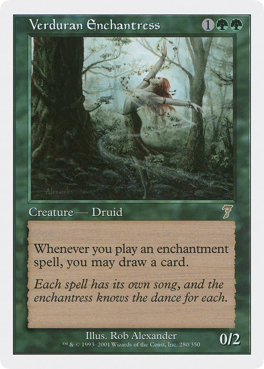 Verduran Enchantress (7ED-280)