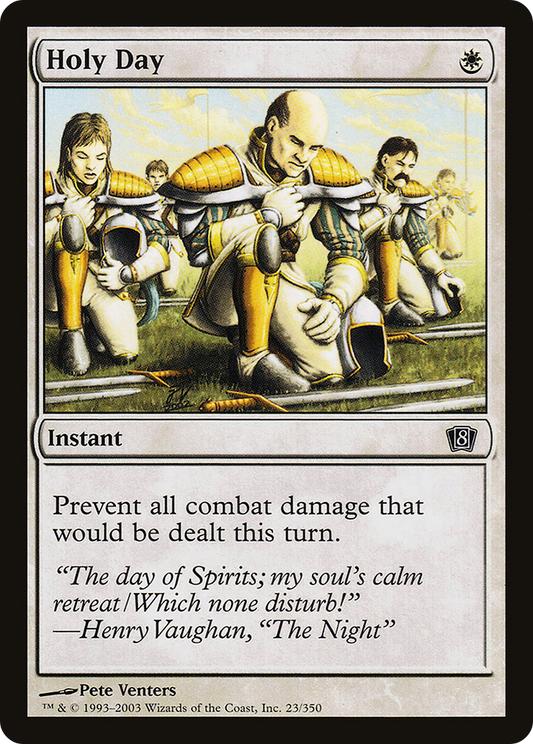 Holy Day (8ED-23★) (Foil)