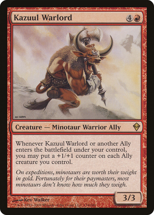 Kazuul Warlord (ZEN-134) (Foil)