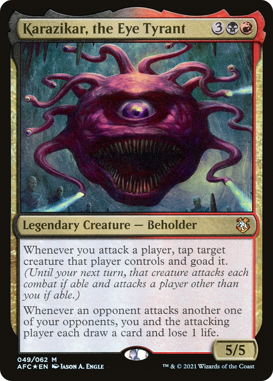 Karazikar, the Eye Tyrant (AFC-049) (Foil)