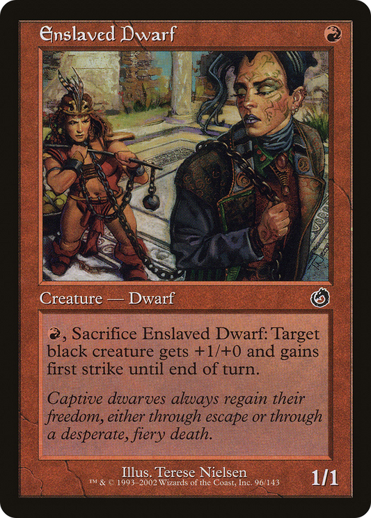 Enslaved Dwarf (TOR-096) (Foil)
