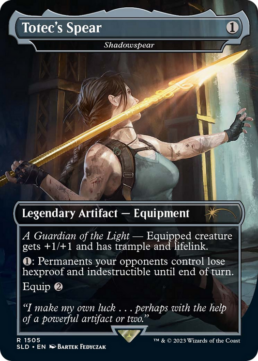 Totec's Spear / Shadowspear (SLD-1505) (Borderless)
