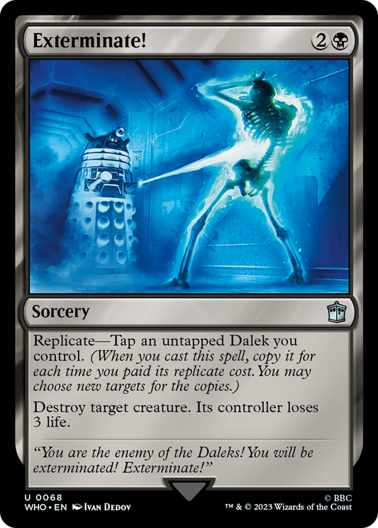 Exterminate! (WHO-068) (Foil)