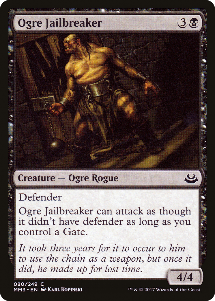 Ogre Jailbreaker (MM3-080) (Foil)