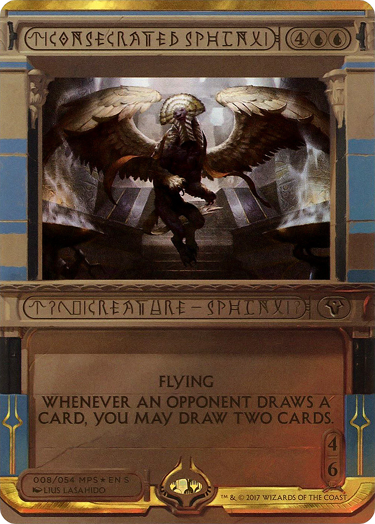 Consecrated Sphinx (MPS2-008) (Borderless) (Foil)