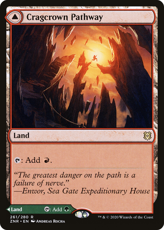 Cragcrown Pathway // Timbercrown Pathway (ZNR-261) (Foil)