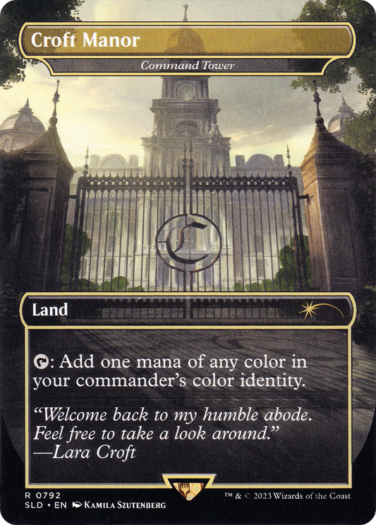 Croft Manor / Command Tower (SLD-792) (Borderless)