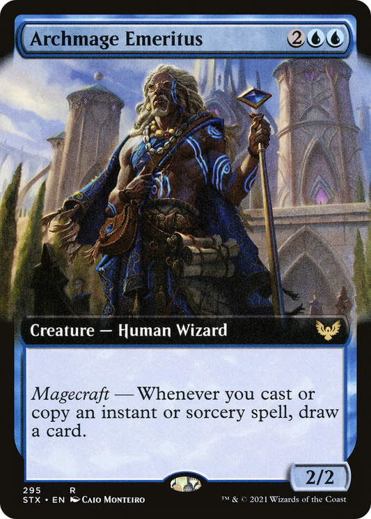 Archmage Emeritus (STX-295) (Extended Art) (Foil)
