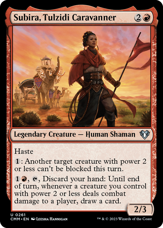 Subira, Tulzidi Caravanner (CMM-261) (Foil)