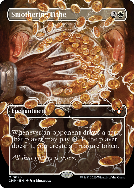 Smothering Tithe (CMM-693) (Borderless) (Foil)