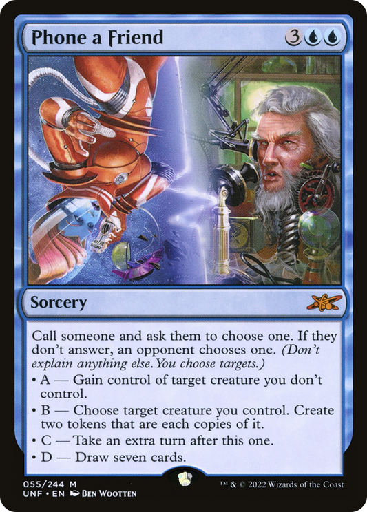 Phone a Friend (UNF-055) (Foil)