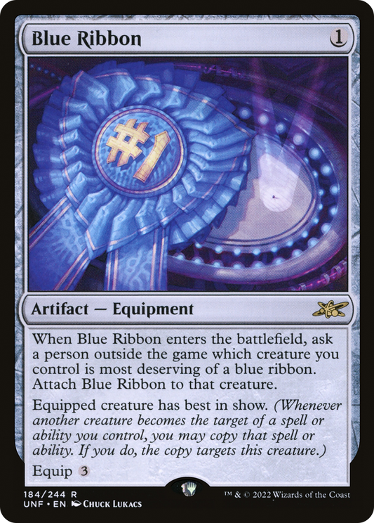 Blue Ribbon (UNF-184) (Foil)