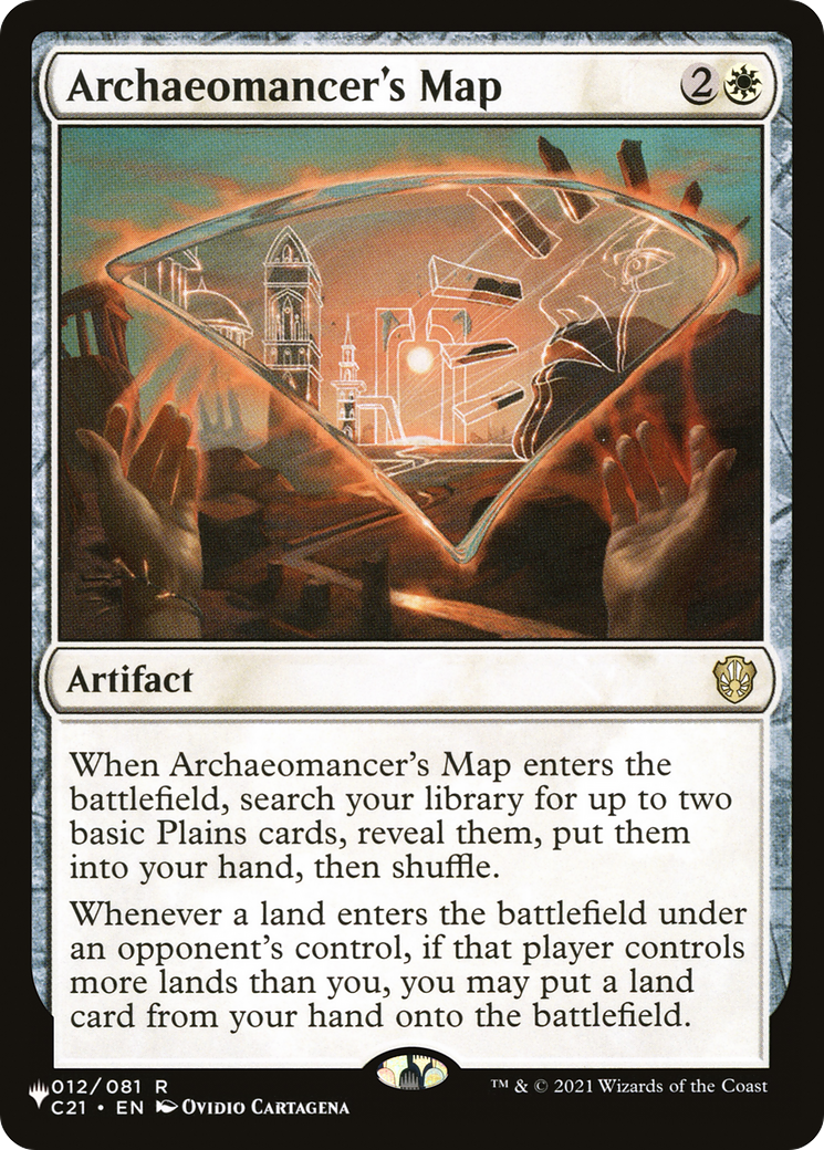 Archaeomancer's Map (LIST-C21-12)