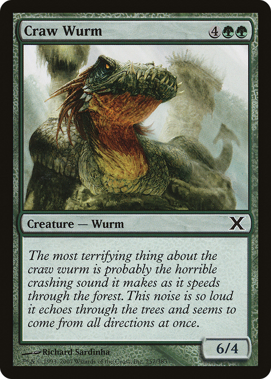Craw Wurm (10E-257) (Foil)
