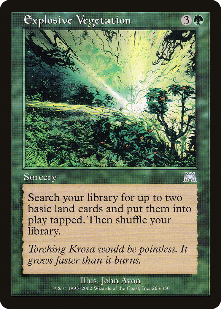 Explosive Vegetation (ONS-263) (Foil)