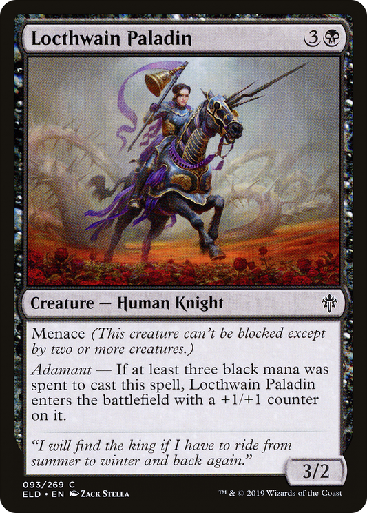 Locthwain Paladin (ELD-093) (Foil)