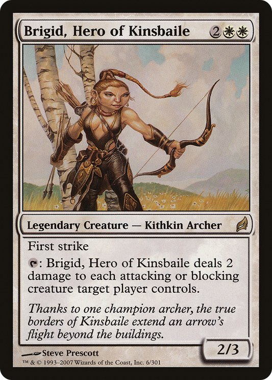 Brigid, Hero of Kinsbaile (LRW-006) (Foil)