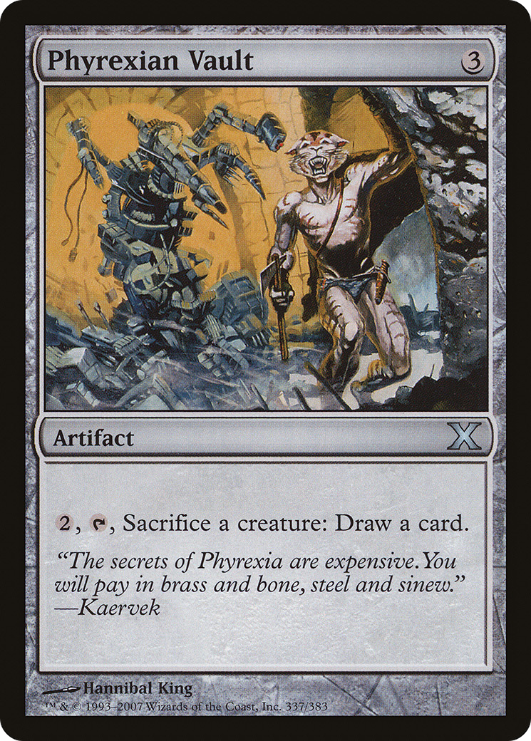 Phyrexian Vault (10E-337) (Foil)