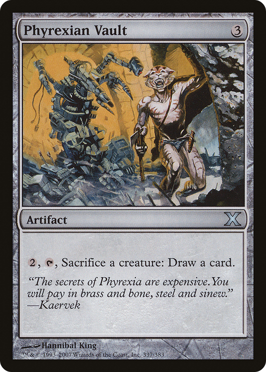 Phyrexian Vault (10E-337) (Foil)