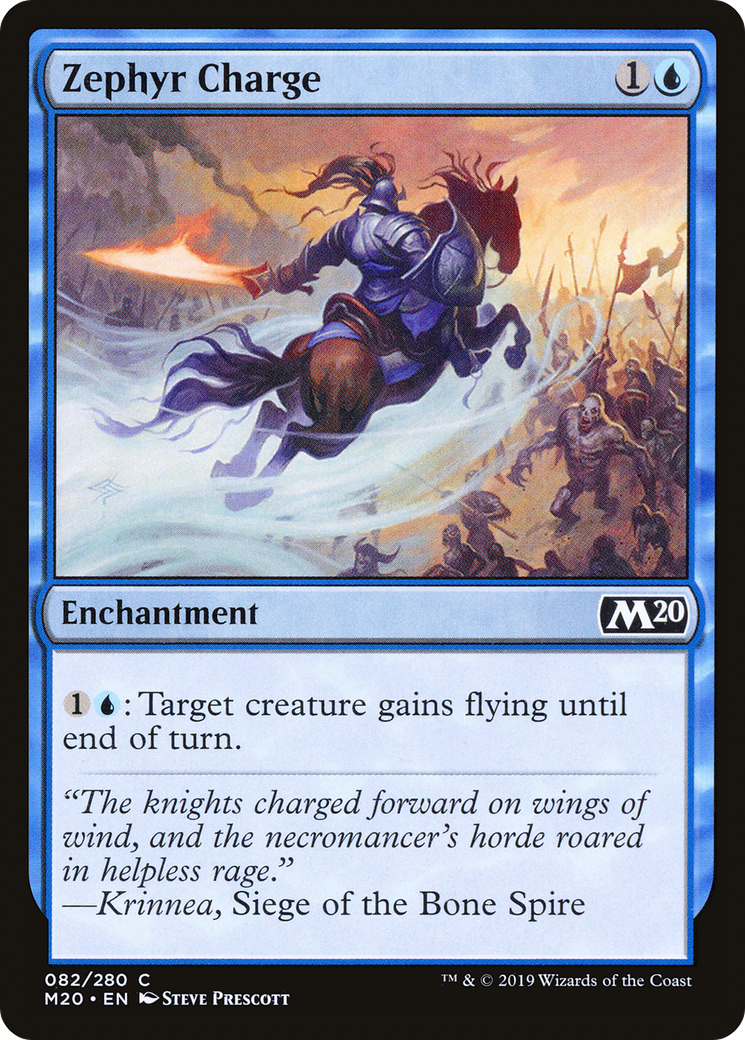 Zephyr Charge (M20-082) (Foil)