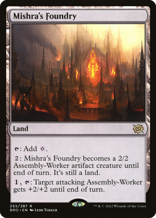 Mishra's Foundry (BRO-265) (Foil)