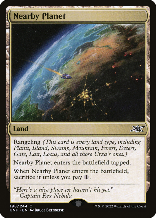 Nearby Planet (UNF-198) (Foil)