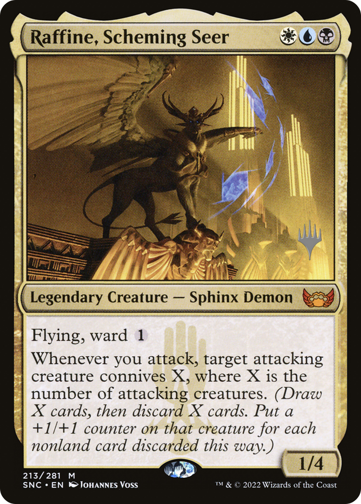 Raffine, Scheming Seer (PPSNC-213P) (Foil)