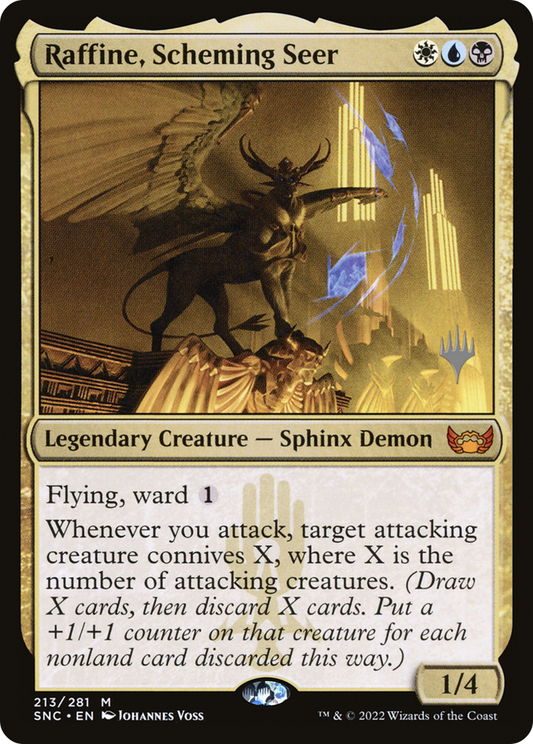 Raffine, Scheming Seer (PPSNC-213P) (Foil)