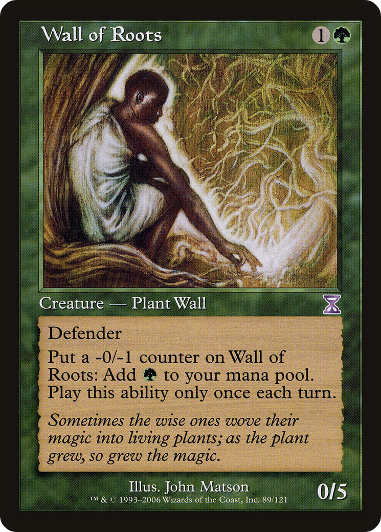 Wall of Roots (TSB-089) (Foil)
