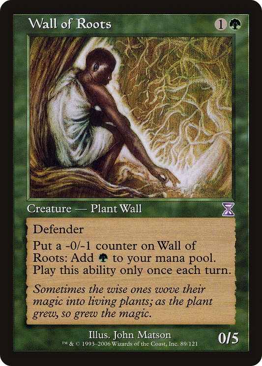Wall of Roots (TSB-089) (Foil)