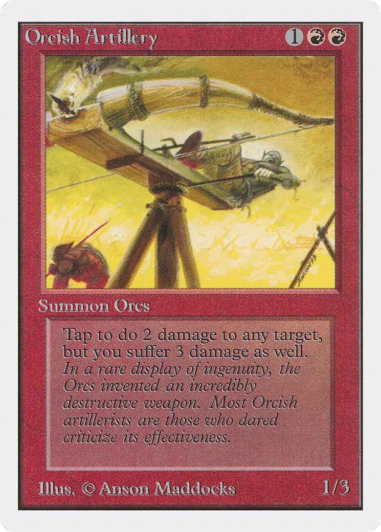 Orcish Artillery (2ED-166)