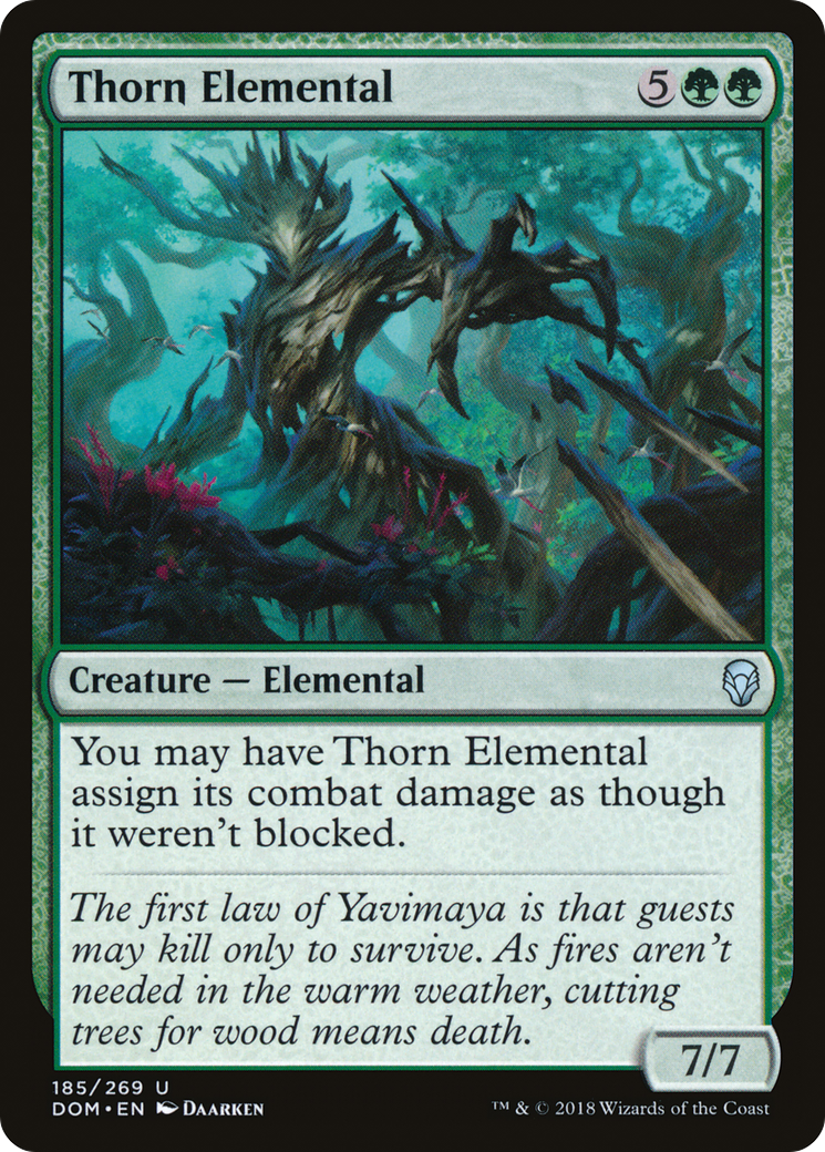 Thorn Elemental (DOM-185) (Foil)