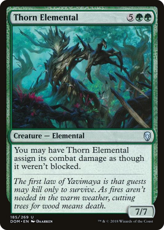 Thorn Elemental (DOM-185) (Foil)