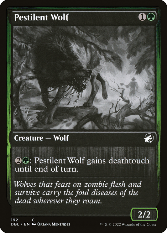 Pestilent Wolf (DBL-192) (Foil)