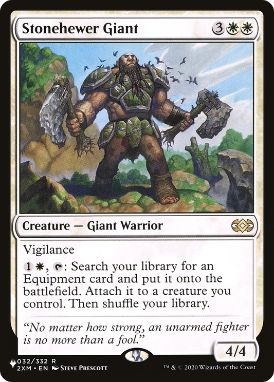 Stonehewer Giant (LIST-2XM-32)