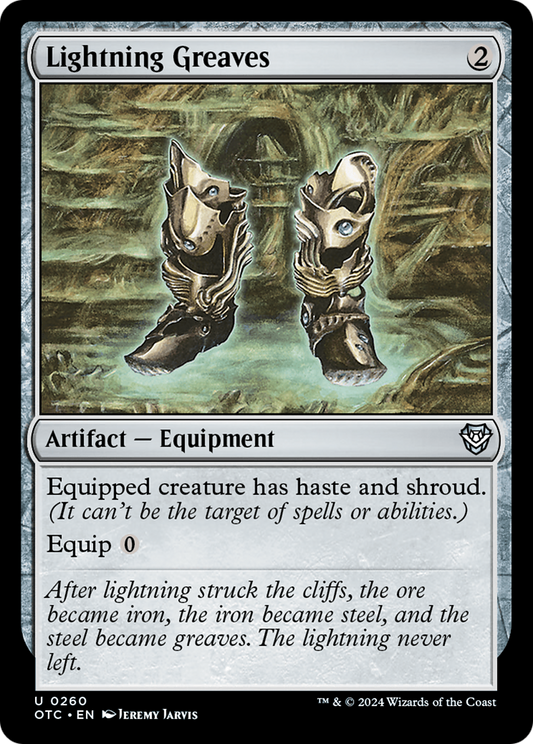 Lightning Greaves (OTC-260)