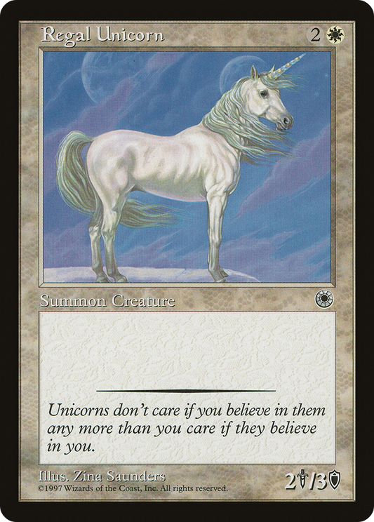Regal Unicorn (POR-022)