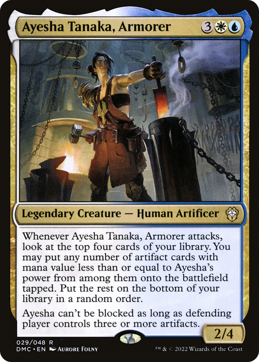 Ayesha Tanaka, Armorer (DMC-029) (Foil)
