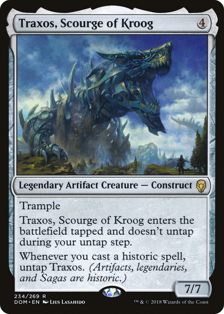 Traxos, Scourge of Kroog (DOM-234) (Foil)