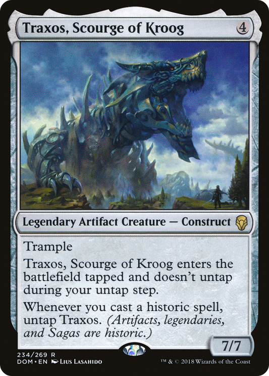 Traxos, Scourge of Kroog (DOM-234) (Foil)