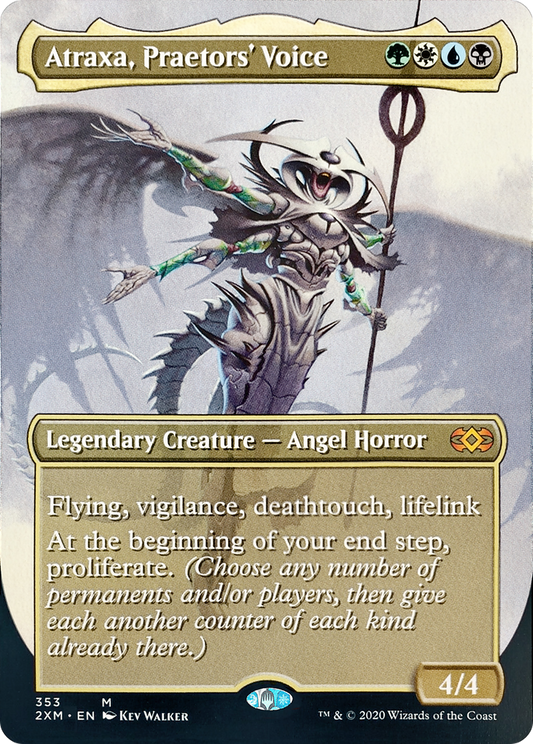 Atraxa, Praetors' Voice (2XM-353) (Borderless) (Foil)
