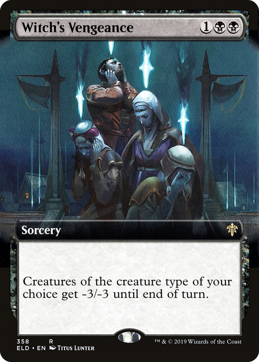 Witch's Vengeance (ELD-358) (Extended Art)