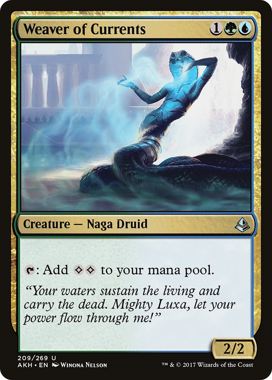 Weaver of Currents (AKH-209) (Foil)
