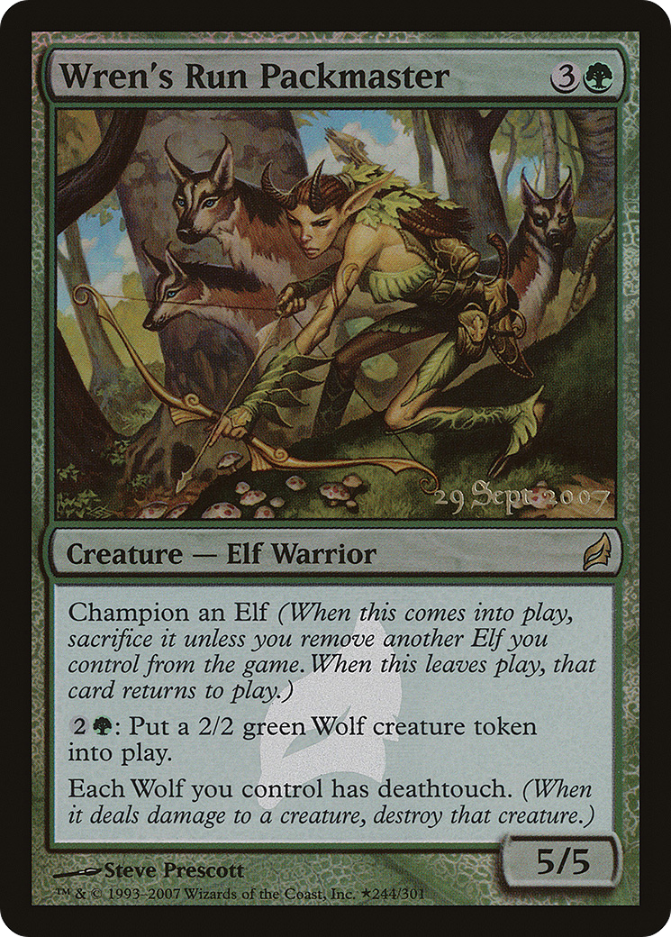 Wren's Run Packmaster (PRE-244★) (Foil)