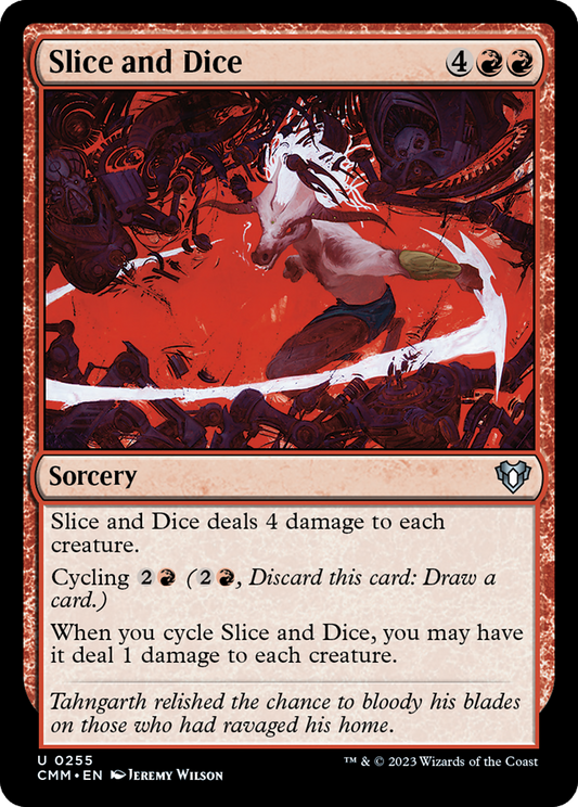 Slice and Dice (CMM-255) (Foil)