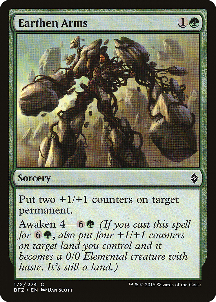 Earthen Arms (BFZ-172) (Foil)