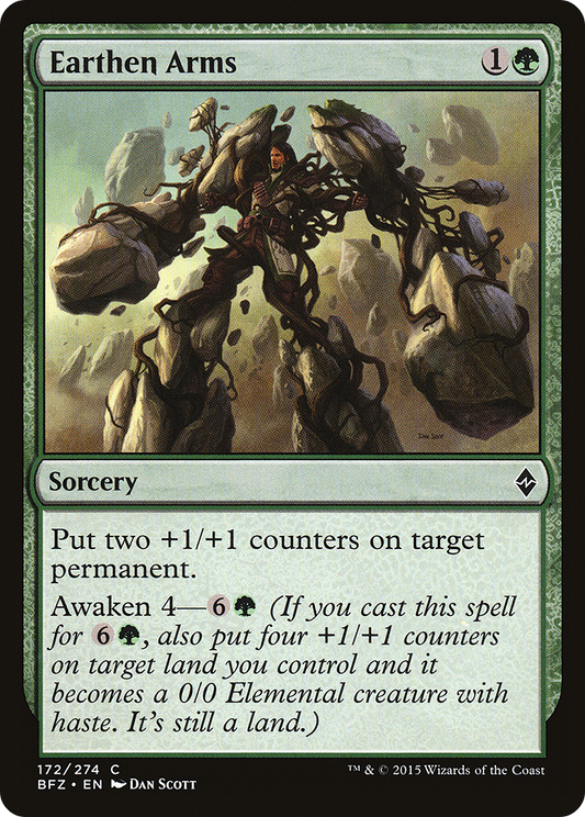 Earthen Arms (BFZ-172) (Foil)