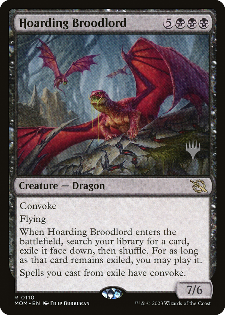 Hoarding Broodlord (PPMOM-110P) (Foil)